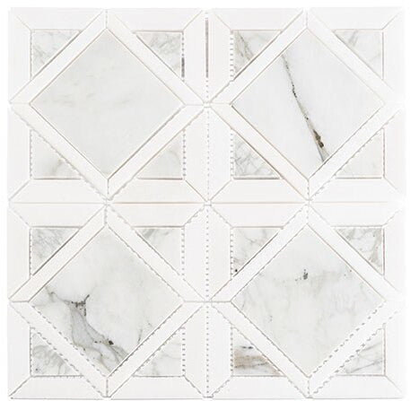 Bella Glass Tiles Wright Windows Series WRW-103 Late Mist
