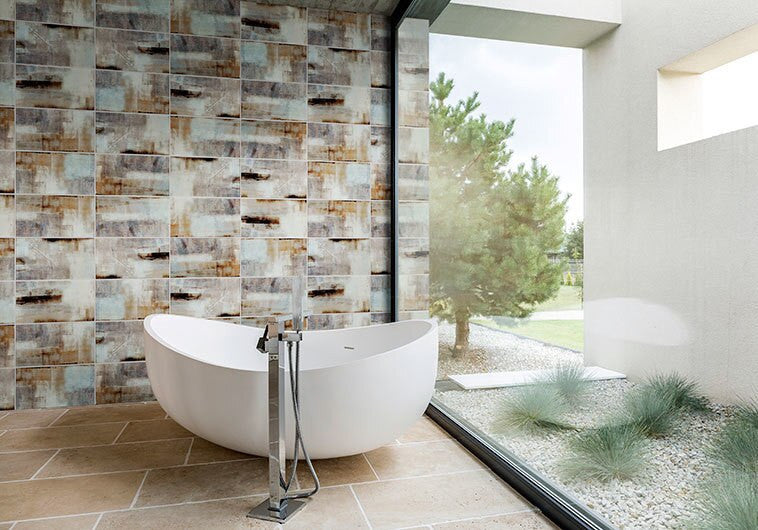 Bella Glass Tiles Yosemite YSM-082 Prairie Afternoon Subway Tile