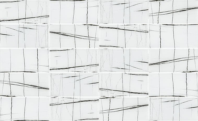 Bella Glass Tiles Yosemite YSM-084 December Tracks Subway Tile