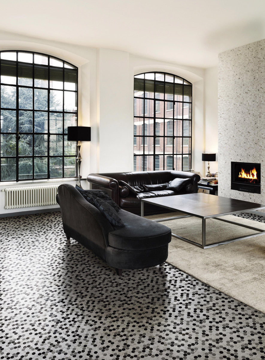 Onix Mosaico Hearth Palace Hexagon Blend HP1HE floor tile