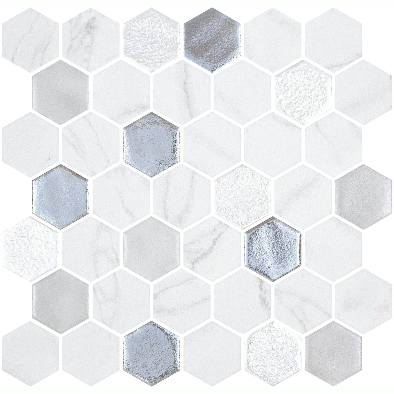 Onix Mosaico Hearth Palace Hexagon Fossil HP2HF