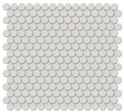 Anatolia Soho Penny Round 4501-0262-1 glossy halo grey