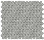 Anatolia Soho Penny round 4501-0431-0 glossy cement chic mosaic