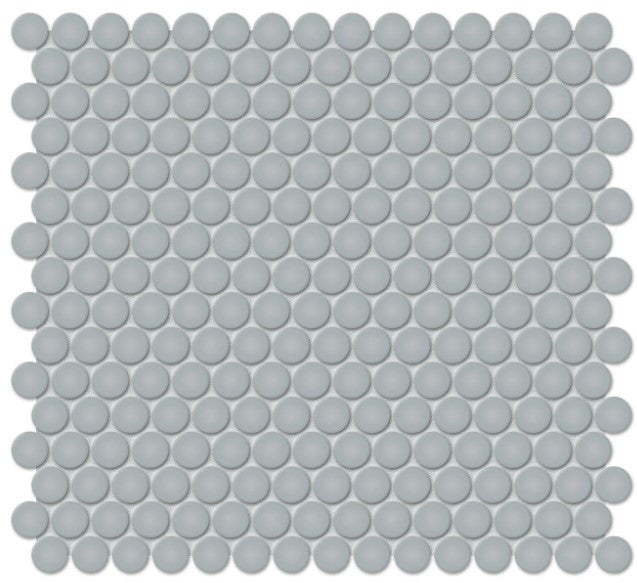 Anatolia Soho Penny Round 4501-0434-0 glossy cloud blue