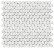 Anatolia Soho penny round 4501-0436-0 matte vintage grey mosaic