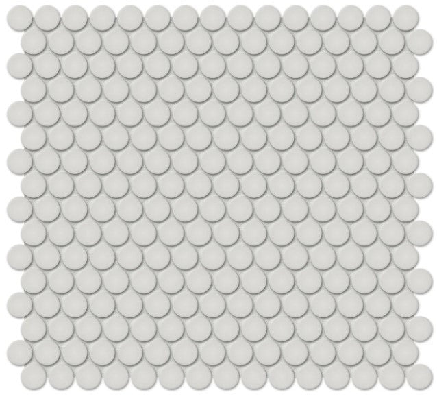 Anatolia Soho Penny Round 4501-0438-0 Matte Halo Grey