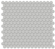 Anatolia Soho Penny round 4501-0439-0 Matte Loft Grey mosaic