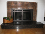 UBC Antique Copper Tile Backsplash 2 x 2 Beveled Mosaic 525-032