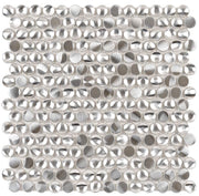 UBC Stainless Steel Tile 3D Dime Mosaic 411-026