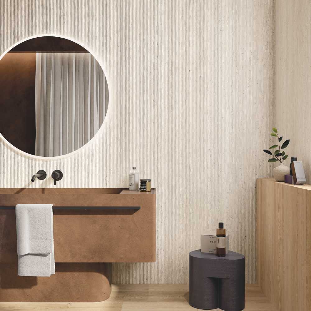 3D Textured wall tiles for shower walls from BELK Tile 3D Textured wall tiles for shower walls from BELK Tile