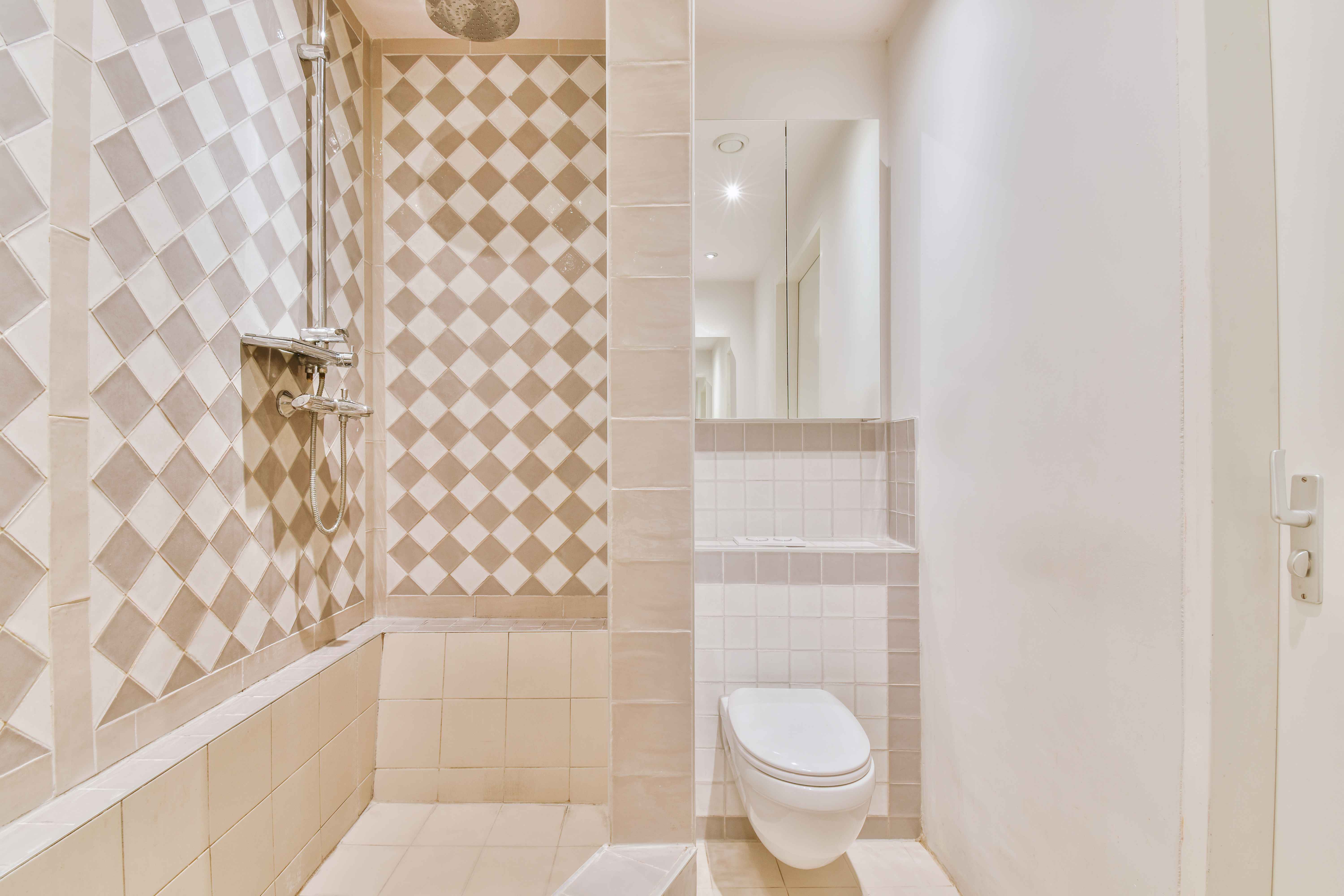 Ceramic tiles for bathroom walls
