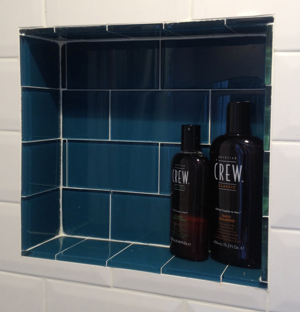 Coordinate tile colors in your bathroom