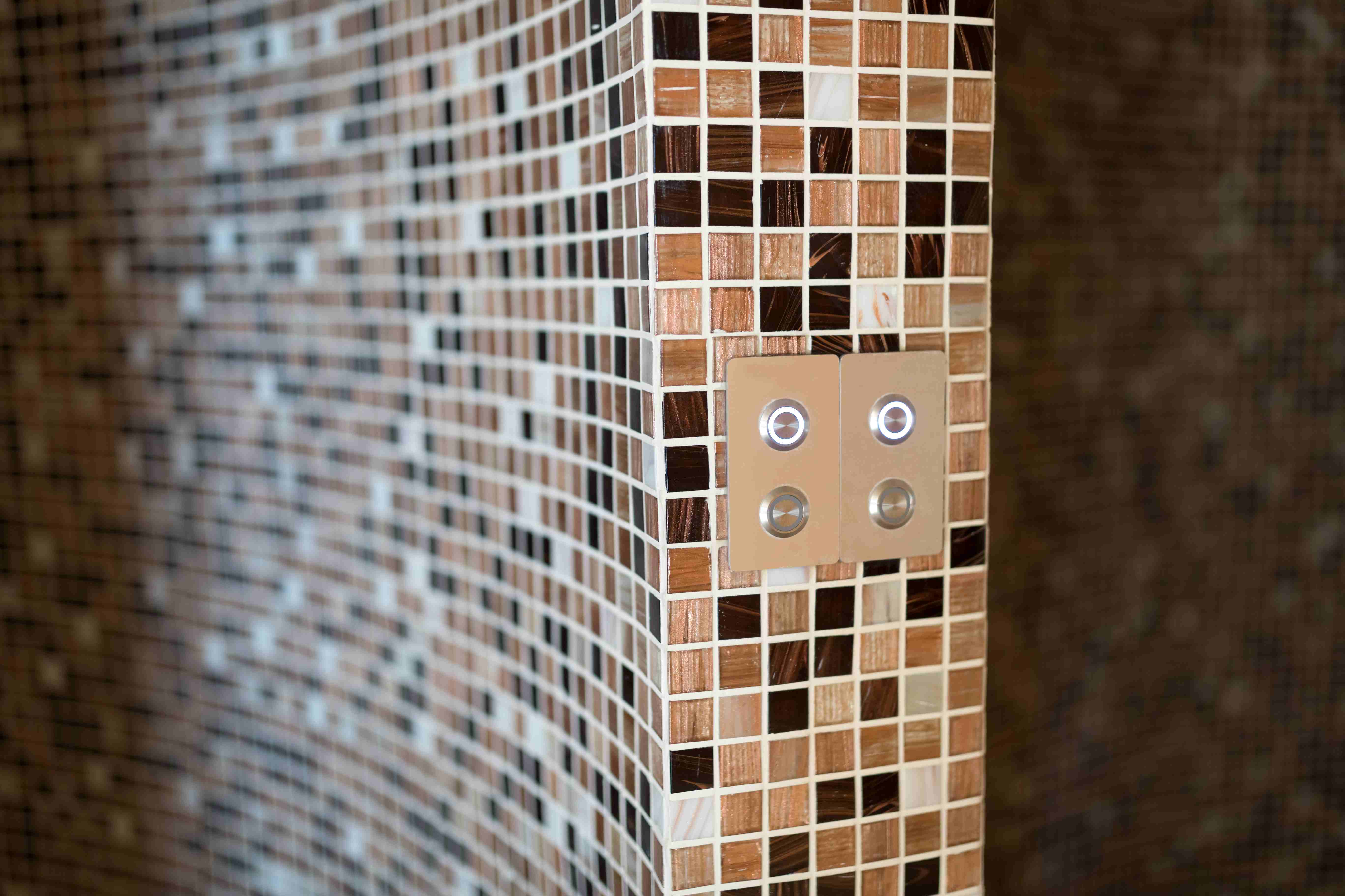 Mosaic Glass Backsplash Tiles