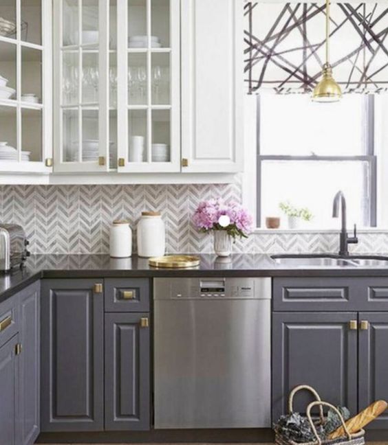 Herringbone Kitchen Backsplash Ideas