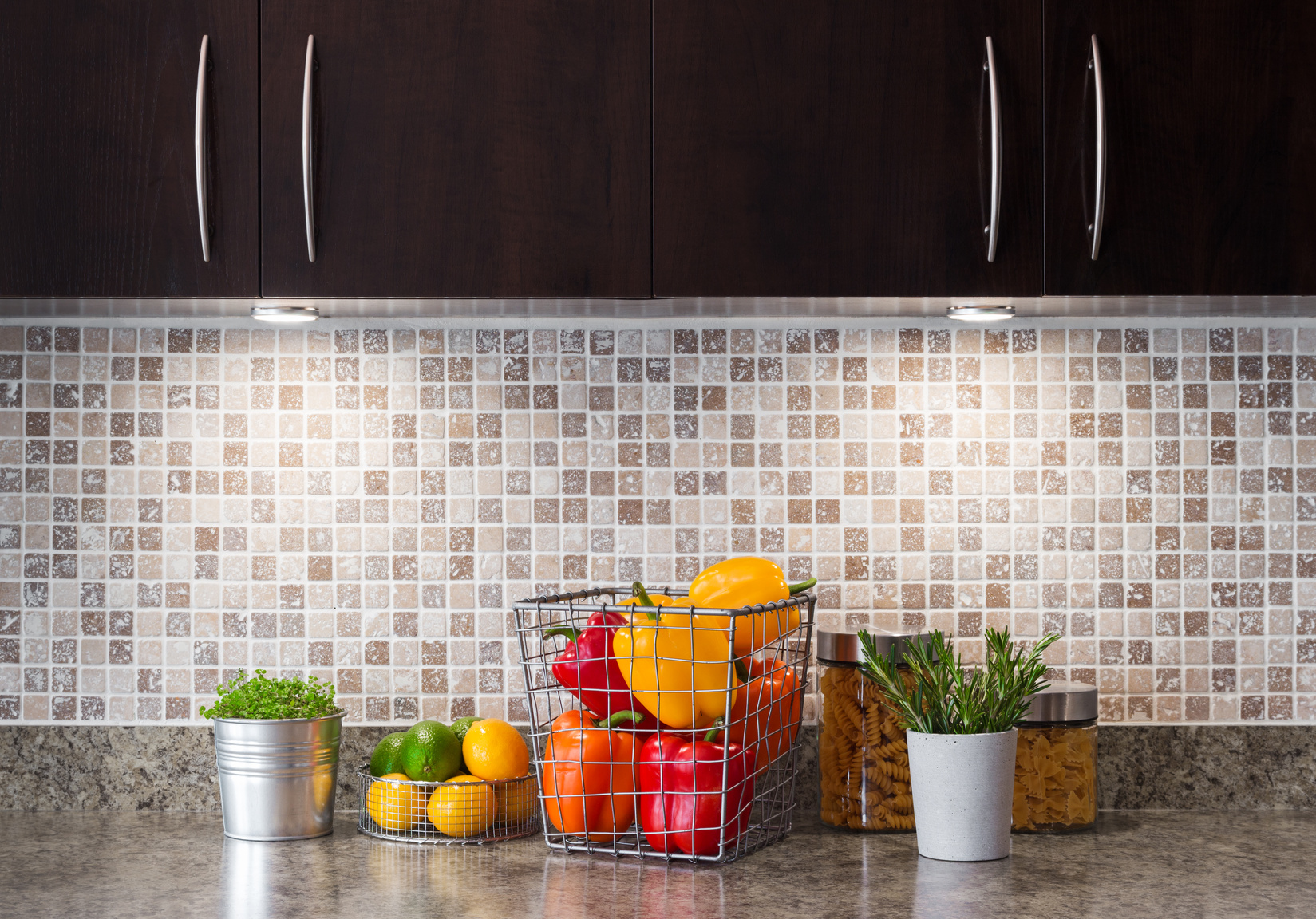 Glass Mosaic Tile Backsplash The Easy