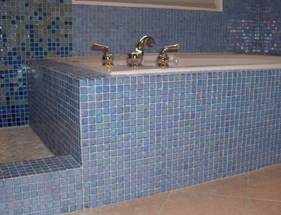 Recycled Glass Tile Mosaics