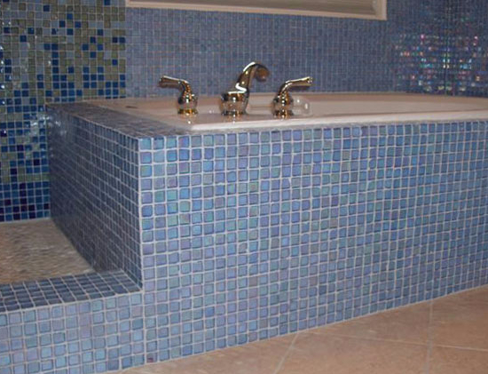 Recycled Glass Tile Mosaics