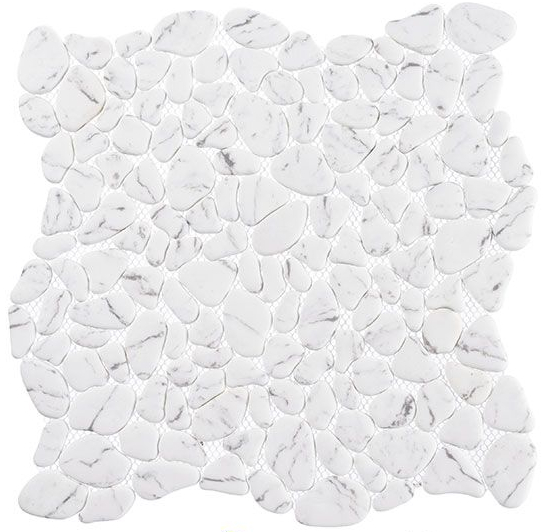 White mosaic tiles | belktile.com