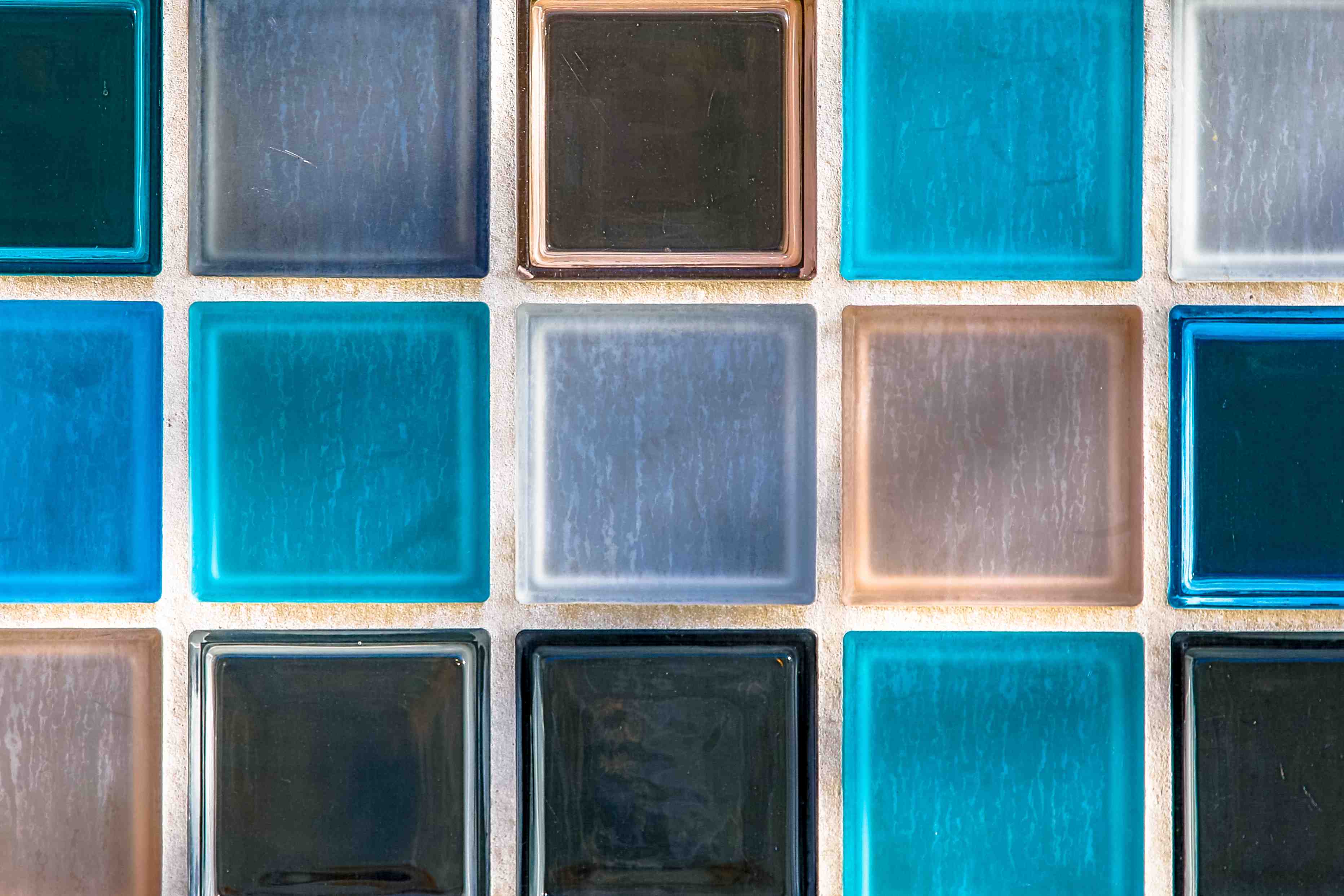 Glass Pool Tile Designs