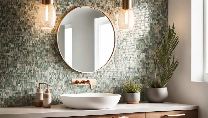 unique bathroom tile ideas