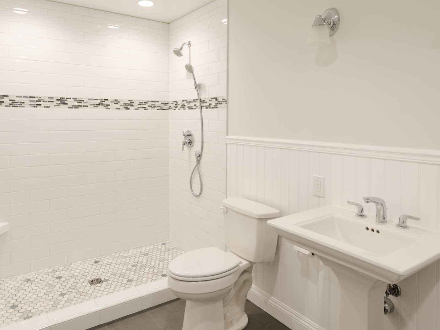 White ceramic bathroom wall tiles | BELK Tile