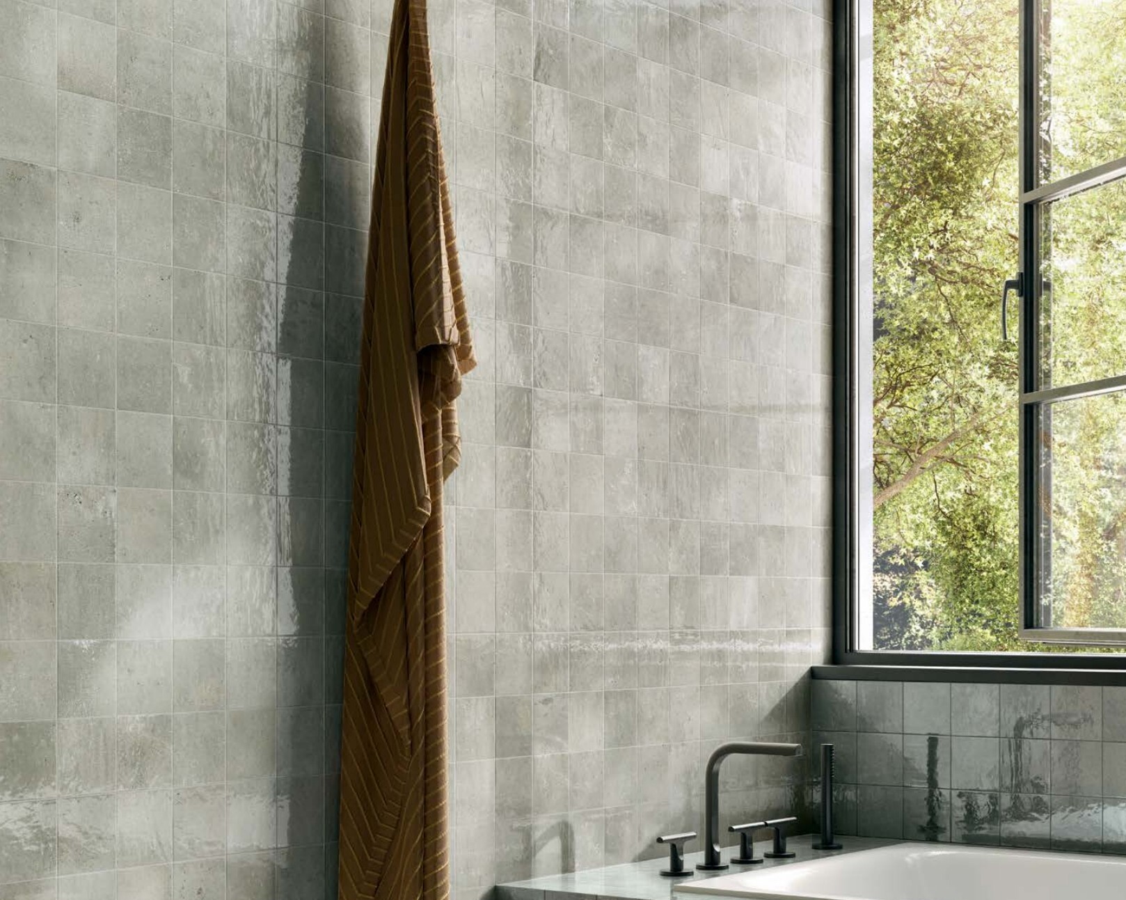 Zellige Look Shower Wall Tiles from BELK Tile Zellige Look Shower Wall Tiles from BELK Tile